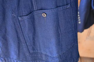 BNWT Ralph Lauren RRL Indigo Dyed Cotton Work Jacket Size XXL Vintage Rare 8