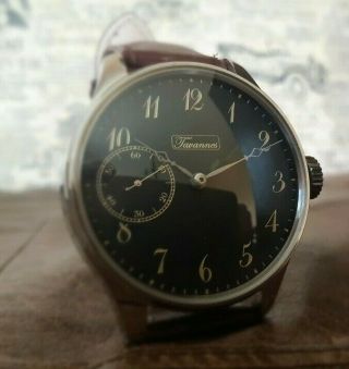 Vintage Men ' s Wristwatch Tavannes Marriage Style 2