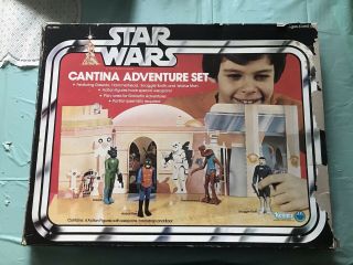 Vintage Star Wars Sears Cantina Adventure Playset 8