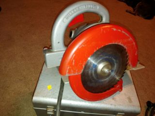 Vintage Millers Falls Commercial Grade Model 850 Circular Saw 4