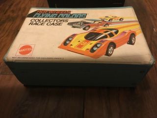 2 Vintage Hot Wheels cases with cars - estate find Late 1960s & 1970s 2