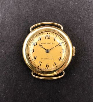 1915 18k Gold Tiffany & Co Longines 15j Swiss Dress Wristwatch 3272985 16.  47g