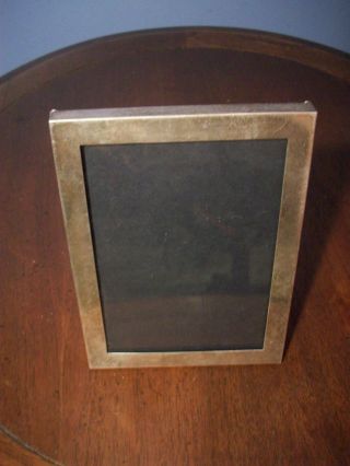 Vintage Hand Made Cartier Sterling Silver Photo Frame 422 4 " X 5 1/4 "