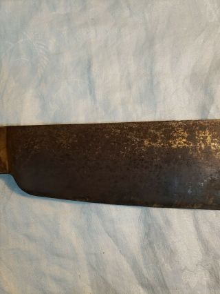 Vintage Antique WWII U.  S.  M.  C.  Corpsmen Bolo Knife Machete NO Scabbard 7