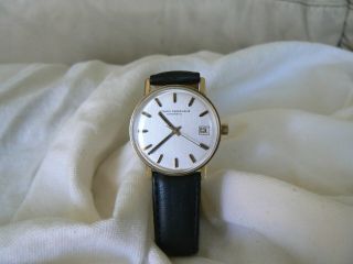 Girard Perregaux Gyromatic 14K Gold Mens Automatic Vintage Watch 10