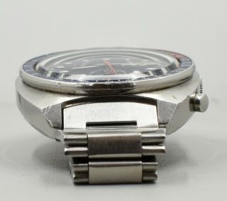 Vintage Seiko Pogue Stainless Steel Watch Pepsi Bezel 3