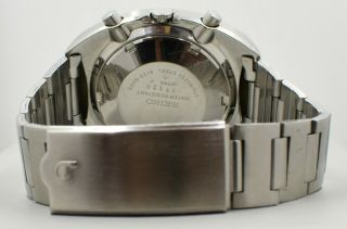 Vintage Seiko Pogue Stainless Steel Watch Pepsi Bezel 7