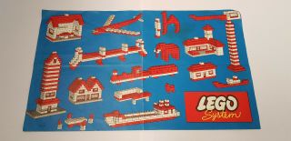 Lego Denmark Classic Rare Vintage Leaflet 50 