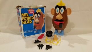 Vintage 1976 Hasbro Romper Room Mr.  Potato Head Complete Set & Orig Box 265
