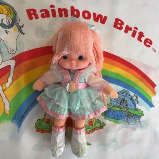 Rare Rainbow Brite Dress Up Moonglow Doll Made In China By Mattel 1983
