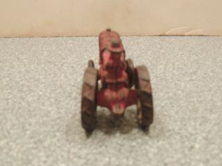 Antique Cast Iron Arcade Toy Fordson Farm Tractor with Driver 4 