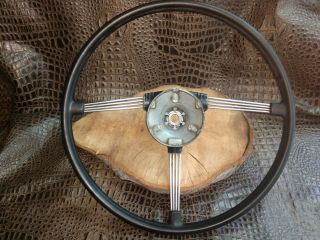 Ford Vintage Banjo Steering Wheel And Horn Assembly