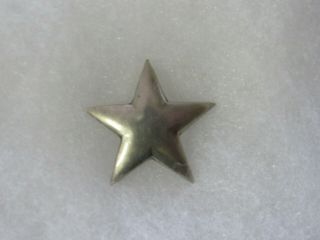 VERY RARE WWII USN USMC GENERAL OFFICERS HELMET RANK STAR BY H&H STERLING 4
