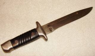Rare Wwii German K98 Bayonet Converted To A Fighting Knife