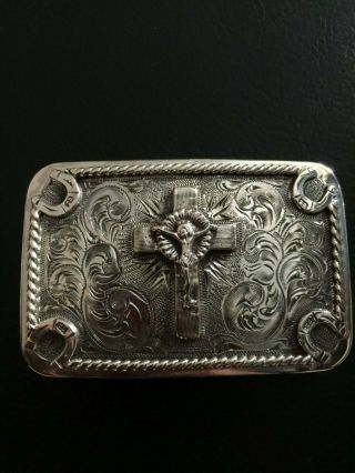 Fritch Bros Limited Ben Wade Buckle,  Western Sterling Silver Buckle