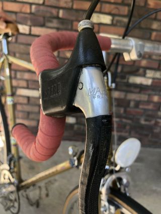 PEUGEOT CLASSIC ROAD BIKE 1970 ' S VINTAGE ALL FRENCH RARE GOLD COLOR 4