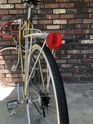 PEUGEOT CLASSIC ROAD BIKE 1970 ' S VINTAGE ALL FRENCH RARE GOLD COLOR 8