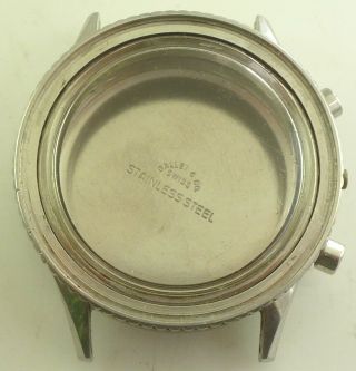 Vintage 37mm Stainless Steel Watch Case - Gallet Diver 