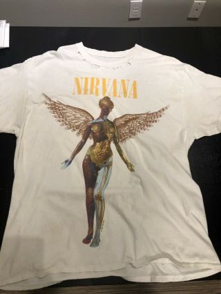 Vintage Nirvana In Utero Shirt