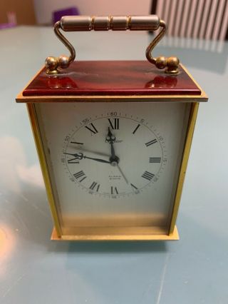 Cartier Alarm Clock Model 316 Swiss Made,  Vintage,  Rare