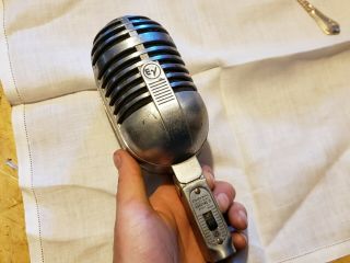 Vintage 1950s Electro Voice 731 Cardyne Ii Dynamic Microphone Ev