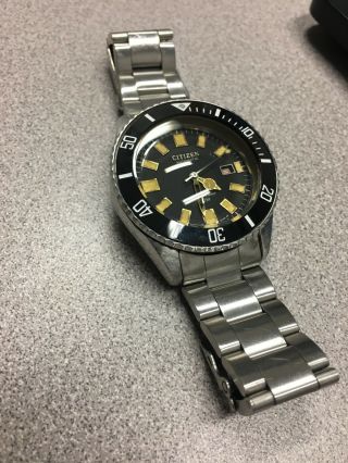 Citizen Rare Vintage Diver.  Please Ask All Questions Before Purchase.