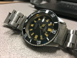 CITIZEN RARE Vintage Diver.  Please ask all questions before purchase. 6