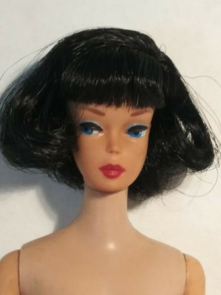 Stunning Vintage Brunette American Girl Barbie Doll Head