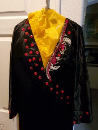 Trudy Wayne`s Owned & Stage Worn Gown With Baubles & Rhinestones From Her Estate