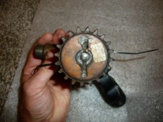 Antique Motorcycle speedometer drive.  Corbin Stewart Warner Hedstrom Indian JD 6
