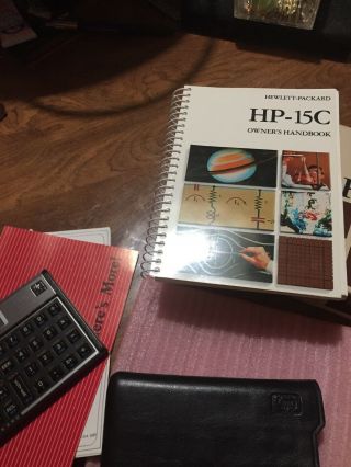 Vintage HP 15C Scientific Calculator Hewlett Packard 4