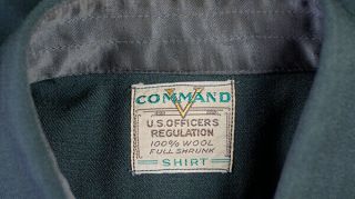 WW2 US ARMY OFFICERS SHIRTS,  3 EACH,  AAF & CBI INSIGNIA 2