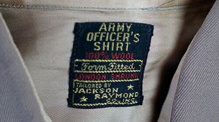WW2 US ARMY OFFICERS SHIRTS,  3 EACH,  AAF & CBI INSIGNIA 6