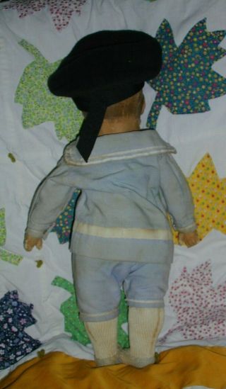 Authentic Antique Kathe Kruse Doll No.  1,  Clothing,  PLAYED WITH 9