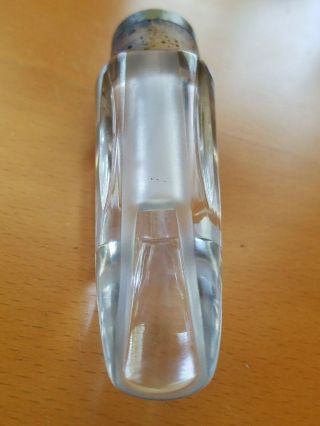 Vintage Pomarico GG Italy Glass Cyrstal 