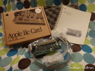 Apple Iie Card & Y - Cable Mac Lc Pds Vintage Rare Part Retail Box M0444ll/d