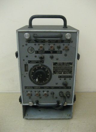 Vintage Hazeltine Us Navy Oap - 1 Ww2 Wwii Era Radar Tester Wavemeter Oscillator