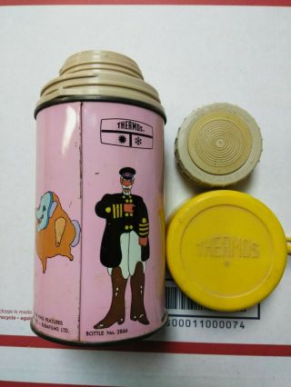 Vintage Complete Beatles Yello Submarine Lunchbox & Thermos King - Seeley 1968 12