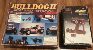 Rare Vintage Mugen Bulldog 2 Rc Car W/box Orginal Tires & Aristo - Craft Control