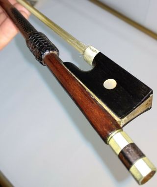 Antique RARE Paris violin fiddle labeled NICOLAS LUPOT FULL SIZE 4/4 for repair 11