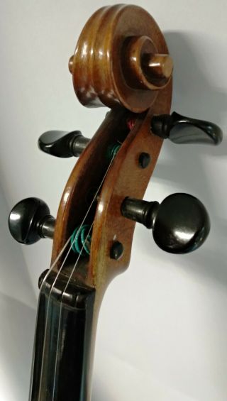 Antique RARE Paris violin fiddle labeled NICOLAS LUPOT FULL SIZE 4/4 for repair 7