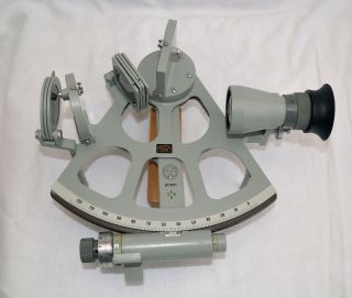 Freiberger marine sextant in case ' Prazisionsmechanik ' - Carl Zeiss, . 3