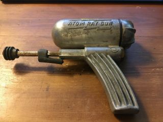 Vintage Hiller Atom Ray Gun Collectible Toy Water Pistol Very Rare