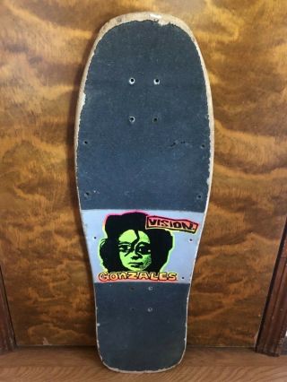Vintage Vision Mark Gonzales Man And Woman Skateboard Deck 80’s OG Rare Gonz 2