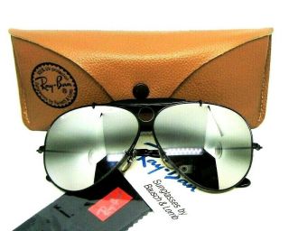 Ray - Ban Usa Vintage B&l Aviator Dgm Bullet Shooter Blkchrome Nr.  Sunglasses