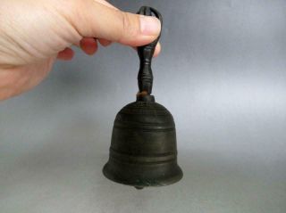 Japanese Old Copper Buddhist Bell Rin/ Esoteric Buddhism/ 8617