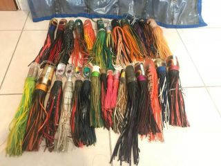 Offshore Vintage Marlin Fishing Lures W/ Lure Bag