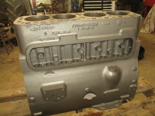 Ih Farmall M 400 C264 Engine Block Washed And Checked Antique Tractor