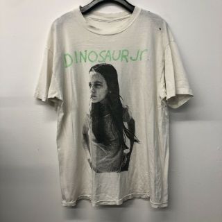 Vintage 90s Dinosaur Jr Tour T - Shirt Men’s Sz L - Xl Rock Band Grunge Girl 1991
