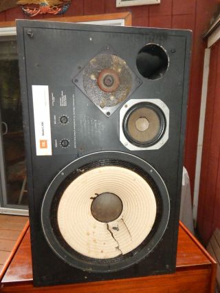 1 Vintage Jbl L100 Speaker For Restoration